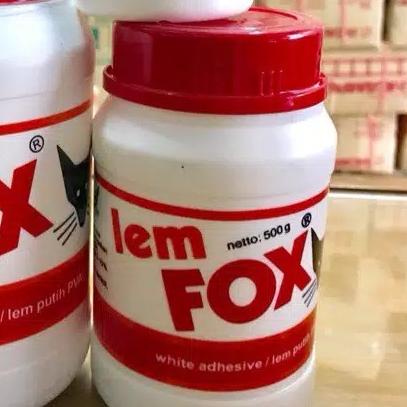 

❃ lem fox putih 150 500 gr dan 1kg murah - 1 kg ✦