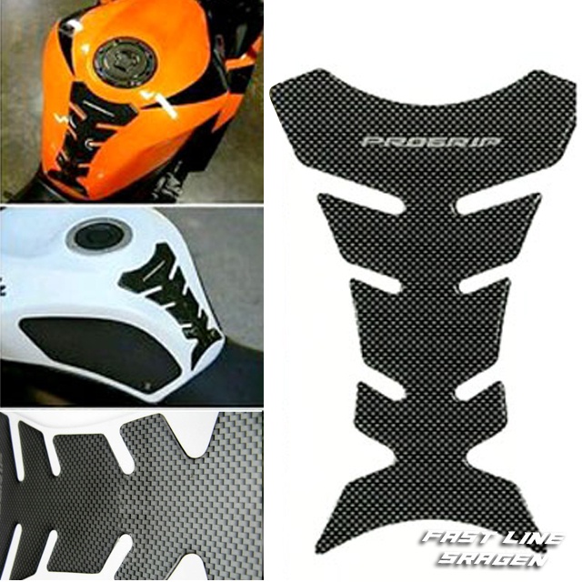 Tankpad Pelindung Tangki Motor Carbon Fiber