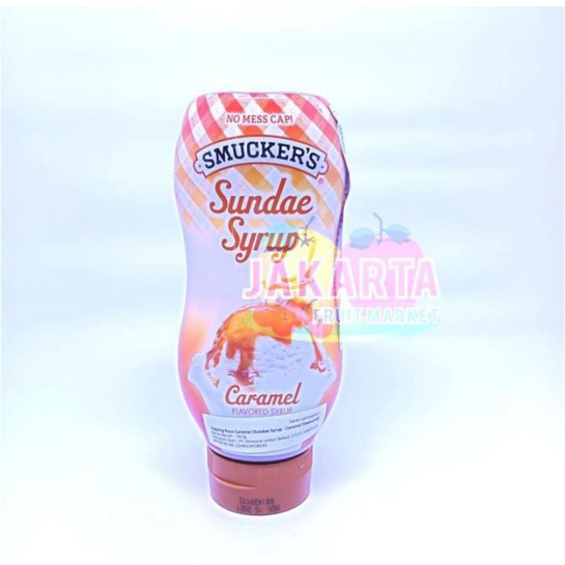 

SMUCKER'S SUNDAE SYRUP CARAMEL 567G