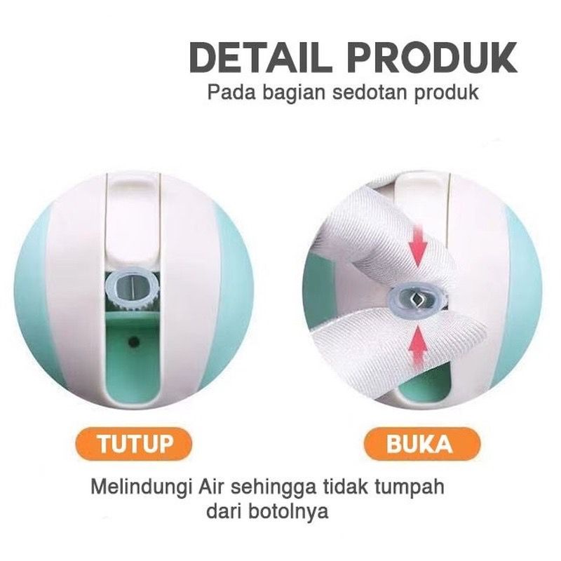 Botol minum bayi anak dengan pemberat ( yg 350ml pkai tali tidak pegangan)