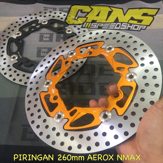 Disk Piringan Cakram Depan Yamaha Aerox Nmax type floating bkn tdr scarlet swits Nassert beth