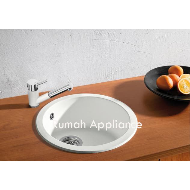 SINK BLANCO RONDO SILGRANIT