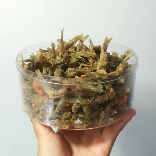 

Ikan uceng crispy toples kiloan