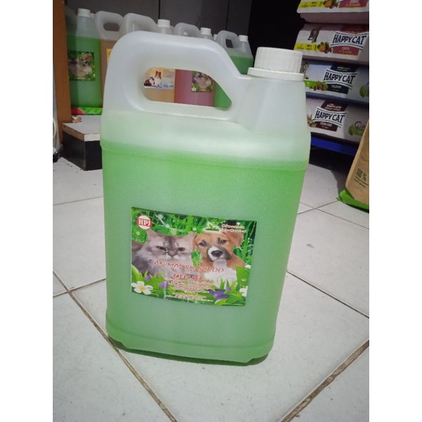 EXPEDISI ~ Sampo HPJ cat &amp; dog greantea 5 liter