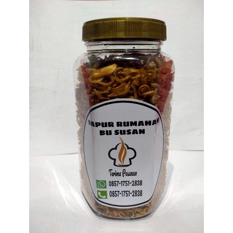 

Bawang Goreng Bu Susan kemasan toples 200gr