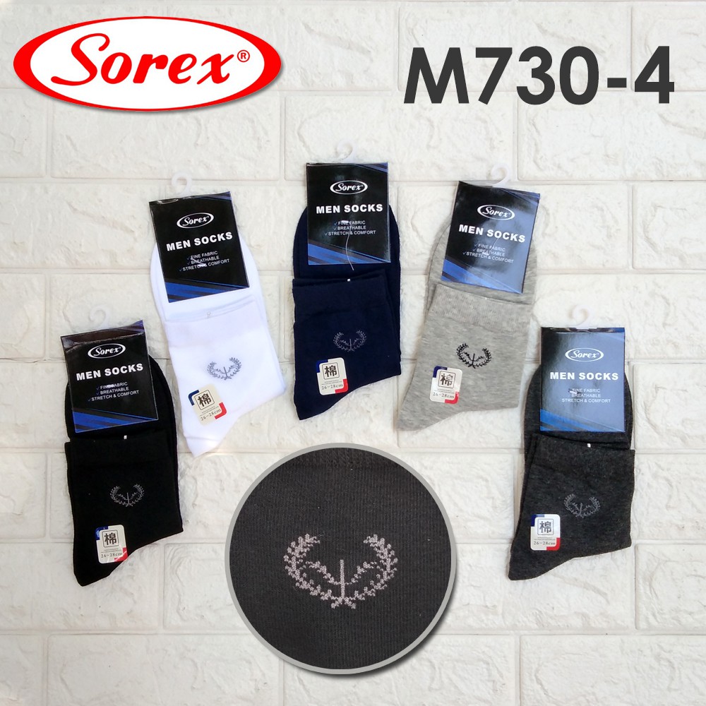 KAOS KAKI COWOK SOREX M5730-2 M5730-3 M5730-4 MEN SOCKS - Kaos Kaki Pendek Pria Dewasa