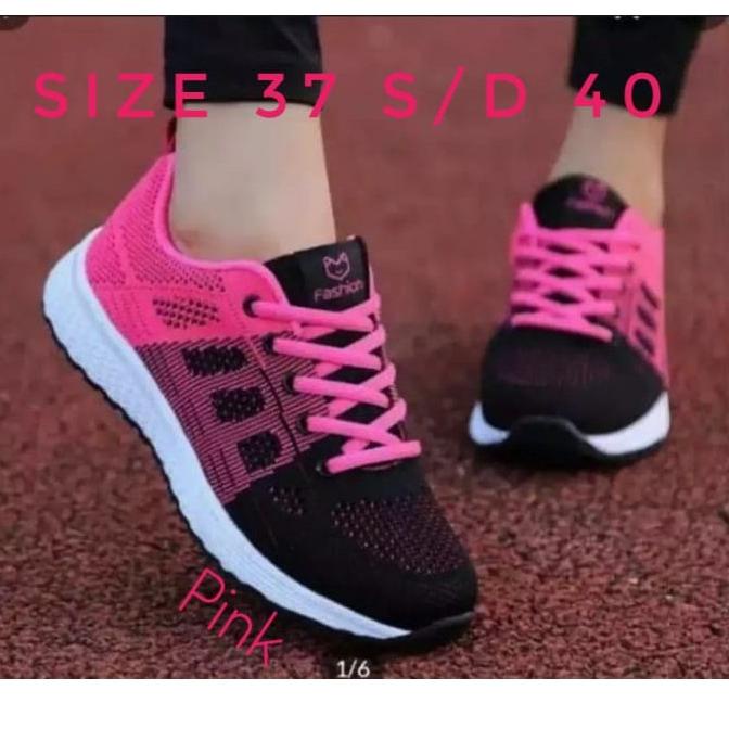 JM.31My22n– Sepatu Kets Running Wanita Fashion Sport Olahraga Jogging Lari Spatu Cets Sneakers Shoes