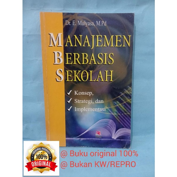 Jual Buku Original: Manajemen Berbasis Sekolah | Shopee Indonesia