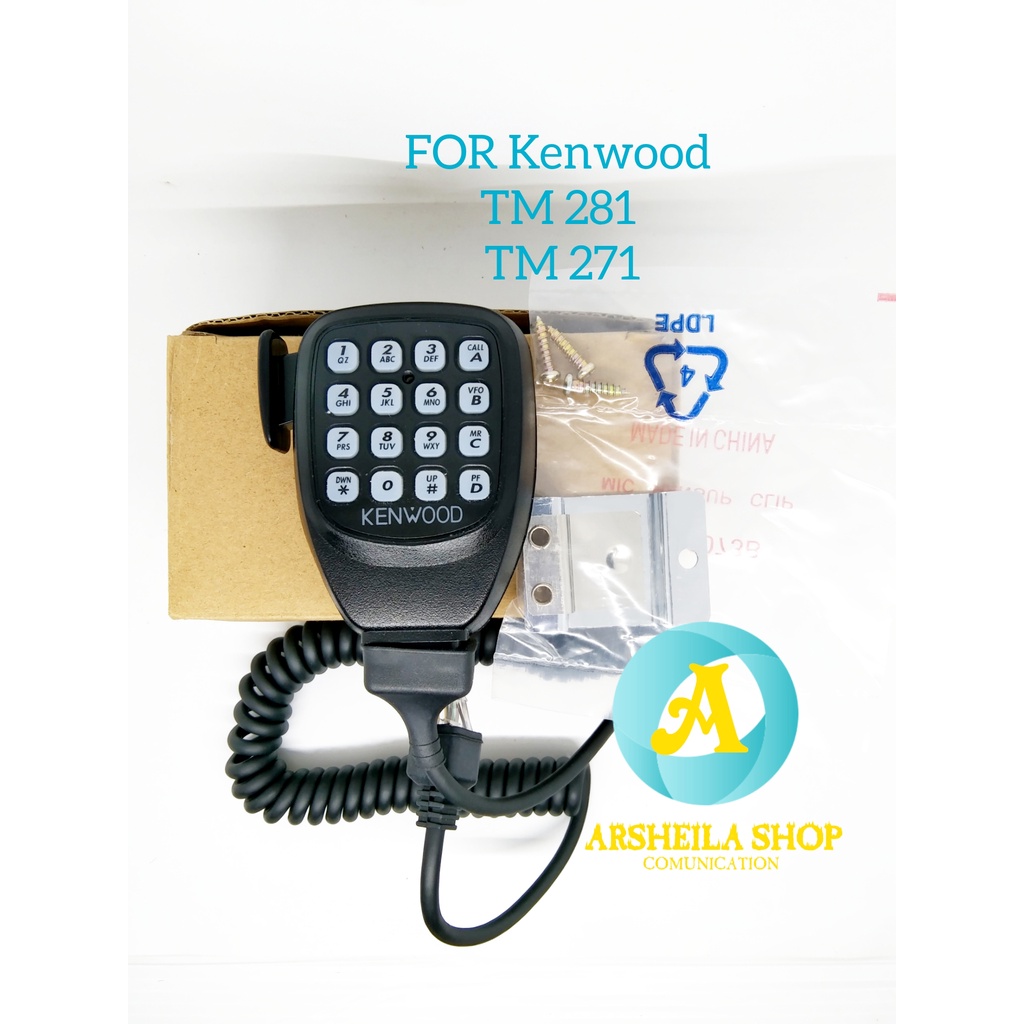 Extramic hand mic kenwood kmc 32 untuk kenwood tm 281 TM 271