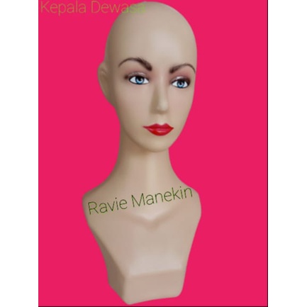 Promo Manekin kepala cewek | Manekin kepala dewasa | Manekin patung kepala | Manekin hijab | Manekin