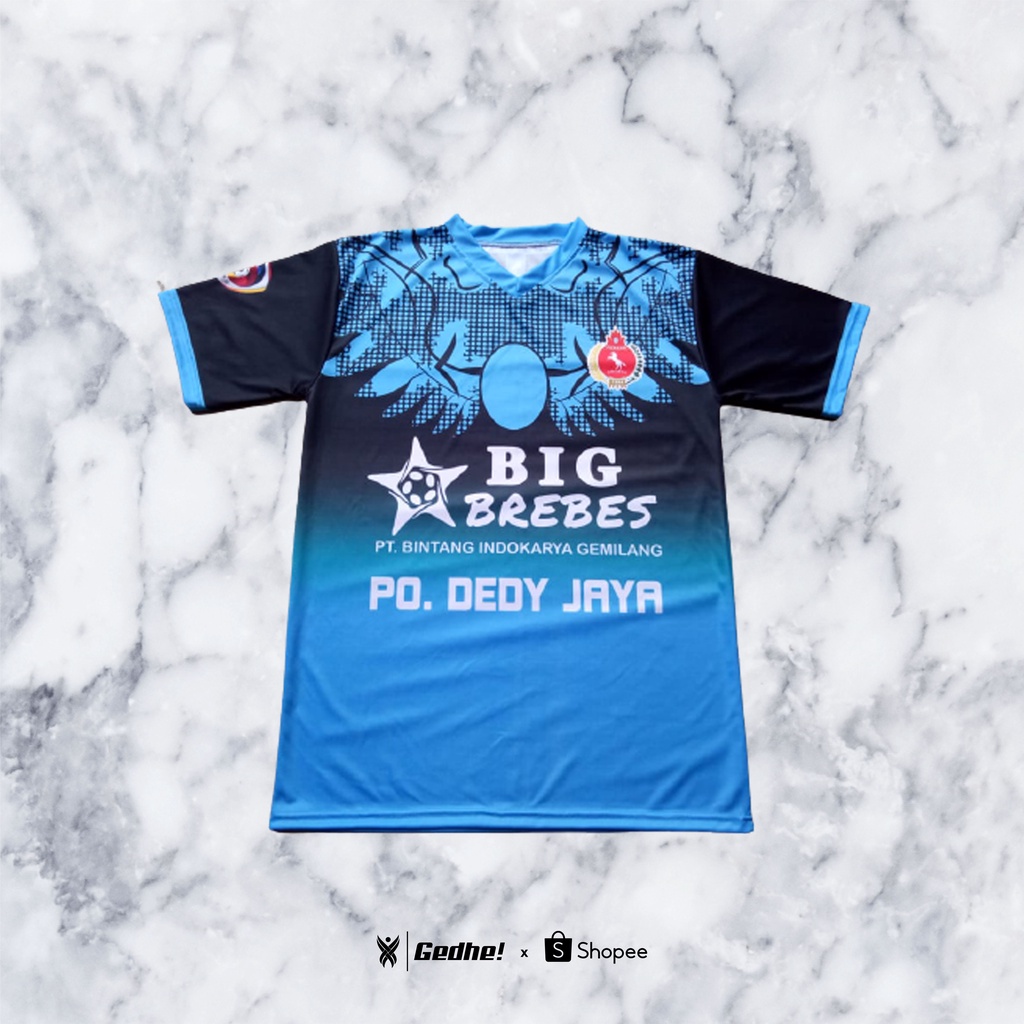 Jersey Persab Brebes Free Custom Nama & Nomor Punggung
