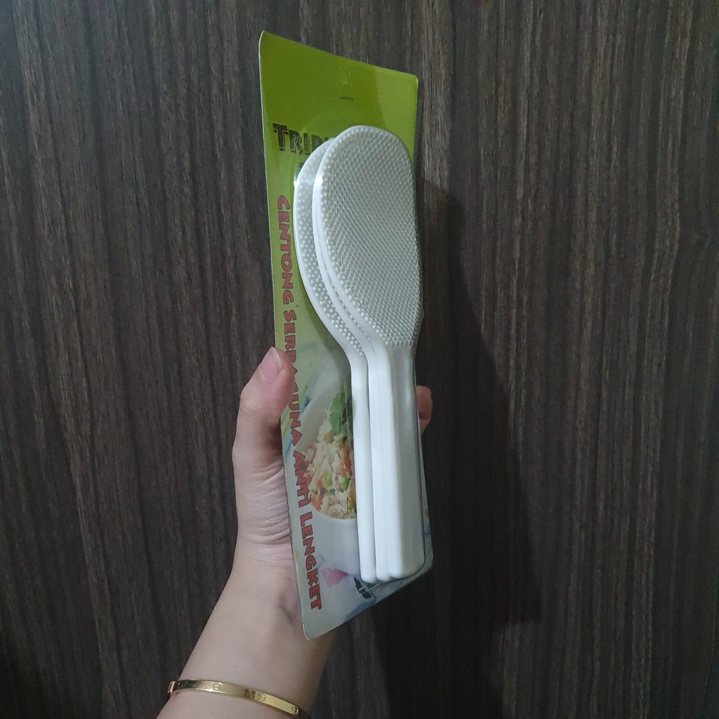 [PACK MIKA] Centong Nasi Serbaguna Anti Lengket isi 3 pcs