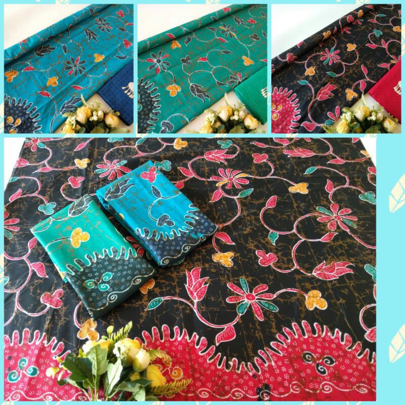 Promo murah kain  batik sarimbit seragam nikah bahan kain  