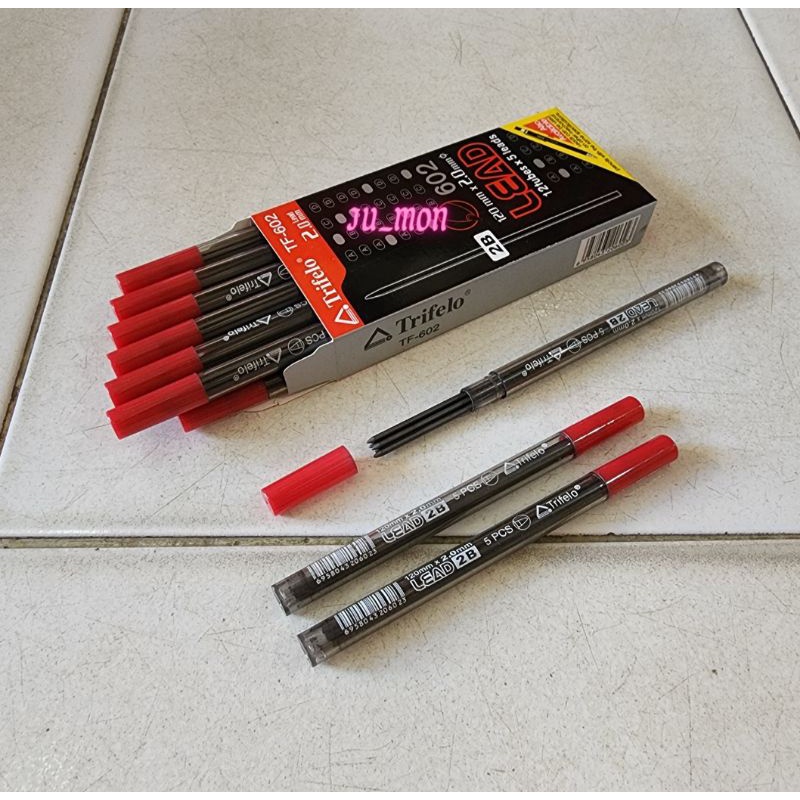 

Refill/ Isi Pensil Mekanik Mata Besar/ Pencil Lead 2.0mm Trifelo TF-602