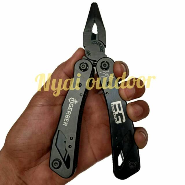 Multi Tools Gerber Tang Pisau Obeng Lipat Multi Fungsi Survival