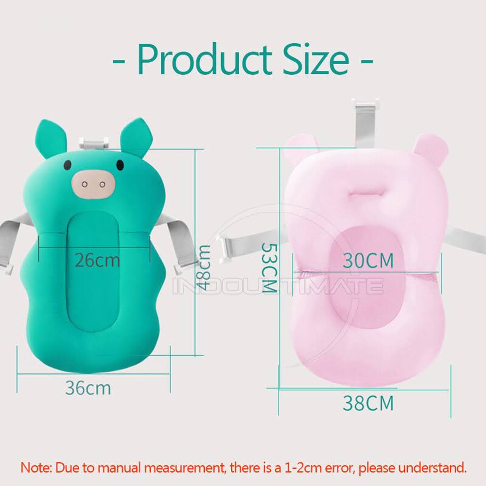 Bantalan Mandi Bayi HN-1030 Alas Mandi Bayi Baby Bath Math Baby Bath Helper Baby Shower Air Cushion Bed Alat Bantu Memandikan Bayi Alas Bak Mandi Bayi Tatakan Mandi Bayi Anti Tenggelam Jaring Mandi Bayi Baru Lahir Tempat Duduk Mandi Bayi