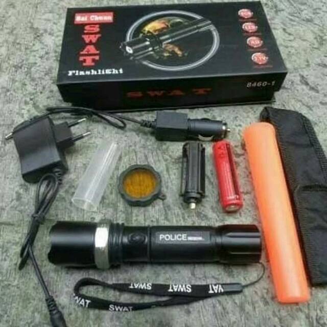 Senter Polic SWAT BAICHUAN flashlight