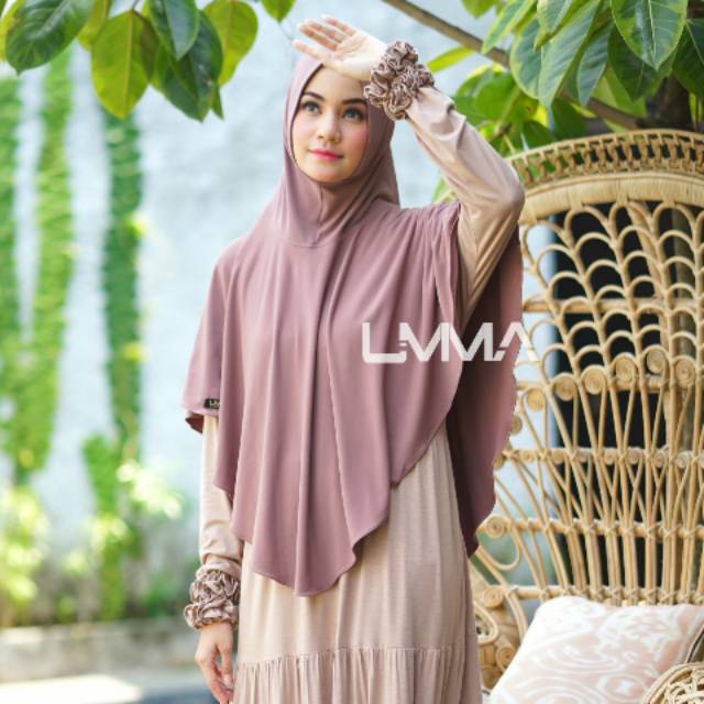Bergo Lady by Umma Syari Milo size M