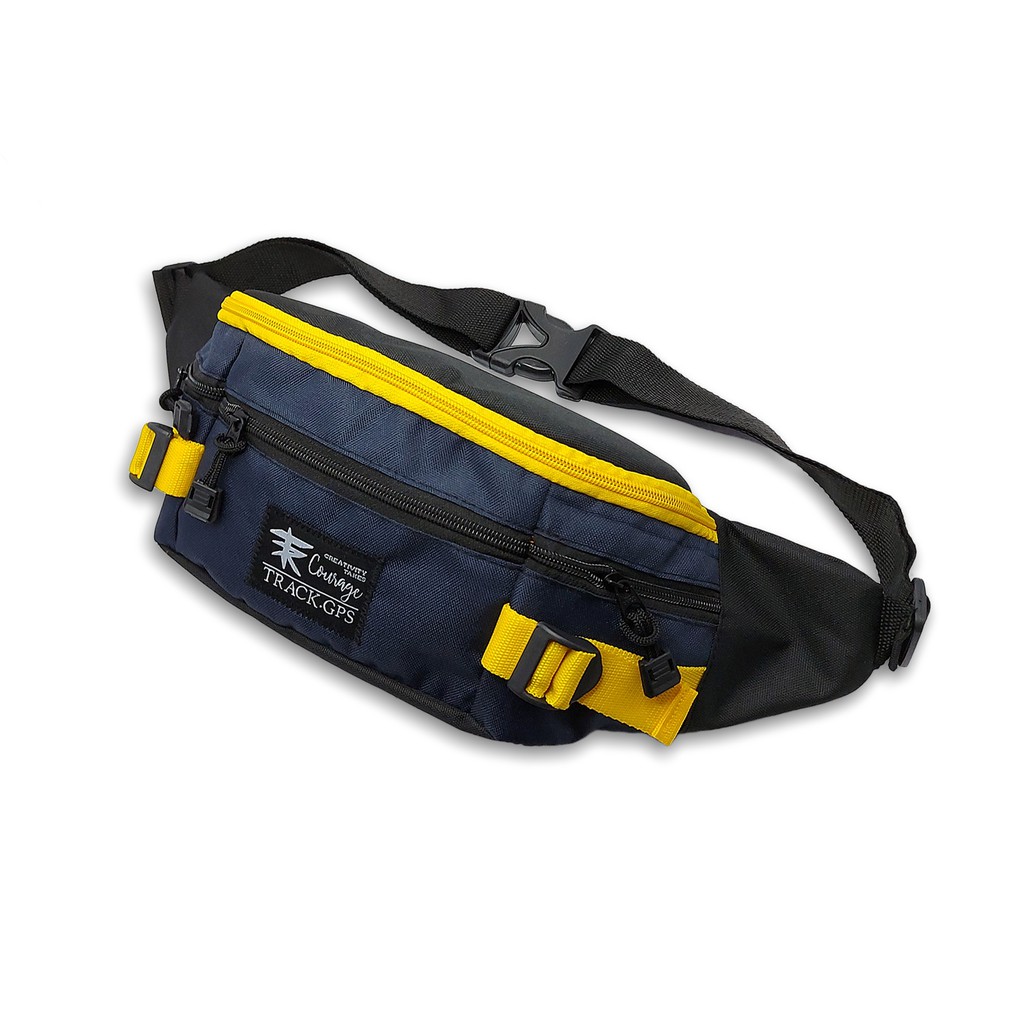 Track Gps Tas  Selempang Waistbag 021 List Kuning  