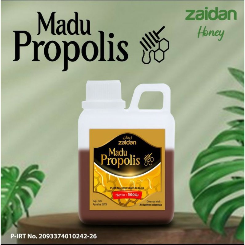 Madu Randu Propolis Zaidan ( 500gr )