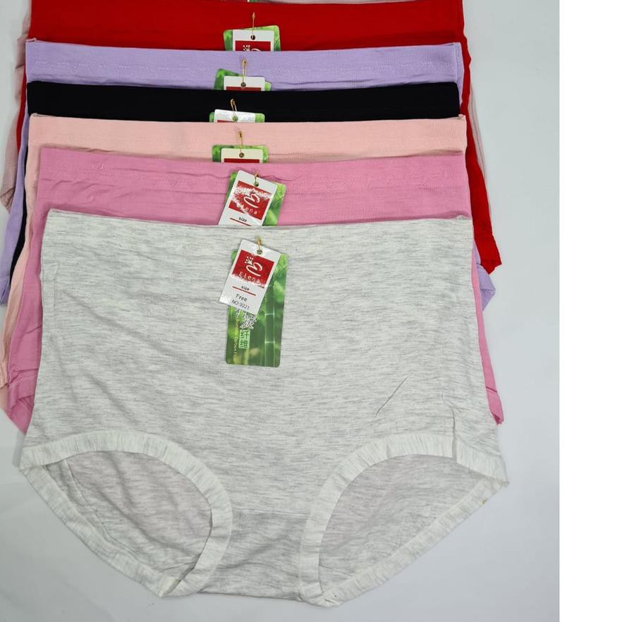 Berkualitas CD Elena 9221 | Celana Dalam Wanita Elena 9221 Katun Serat Bamboo  ₰