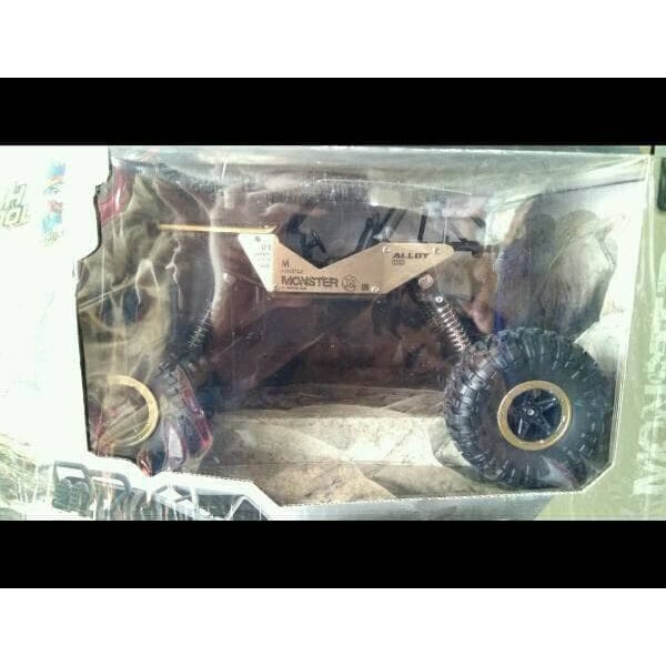 mobil remot control RC Propo rock crawler alloy body metal skala 1.18