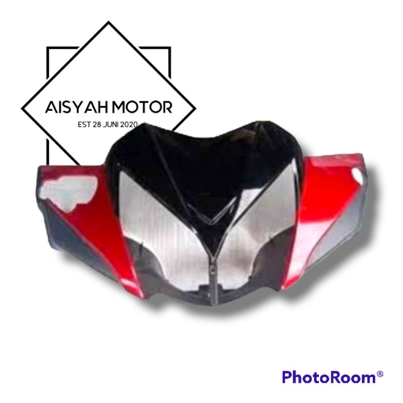 Bodi Halus Honda Supra X 125 Batman Warna Merah Hitam