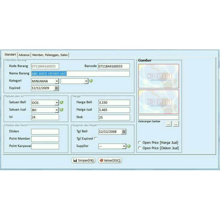 Paket Alat Kasir Printer Cashdrawer Barcode Termurah