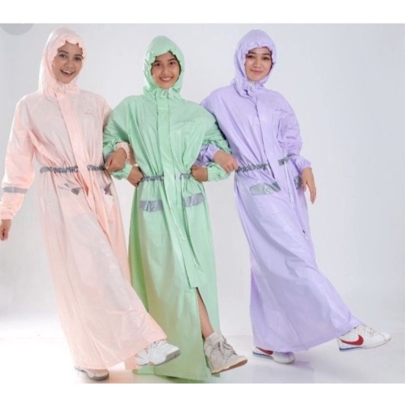 Jas hujan GAMIS SALSABILA plevia
