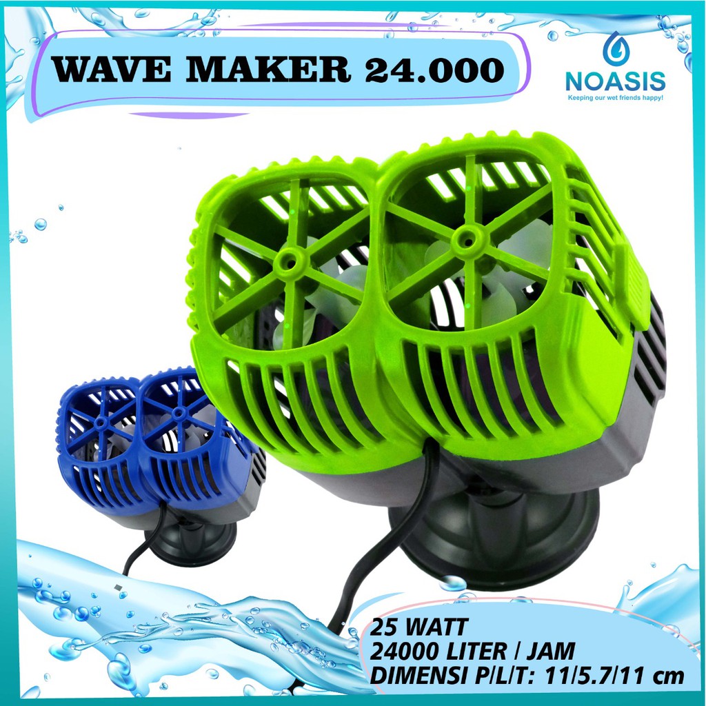 WAVE MAKER AQUARIUM RECENT AA WM 24000 PEMBUAT GELOMBANG