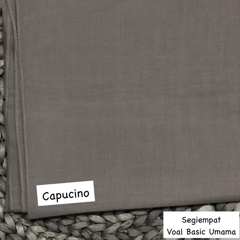 Hijab Basic Voal Umama Part 1-Capucino