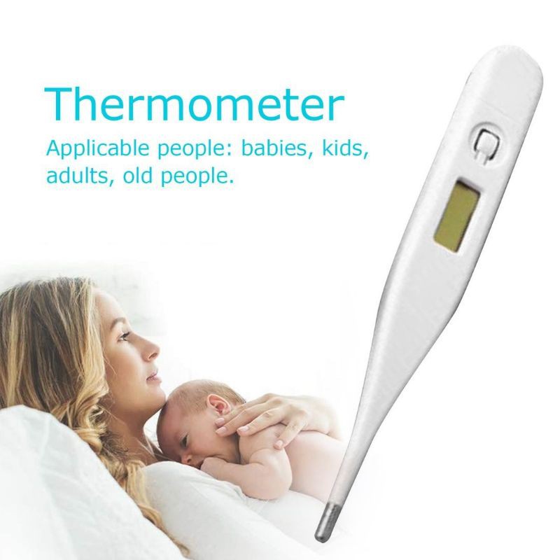 Thermometer Digital Alat Pengukur Suhu Badan Tubuh Bayi Baby Anak Termometer Ukur Suhu Ketiak Lengan
