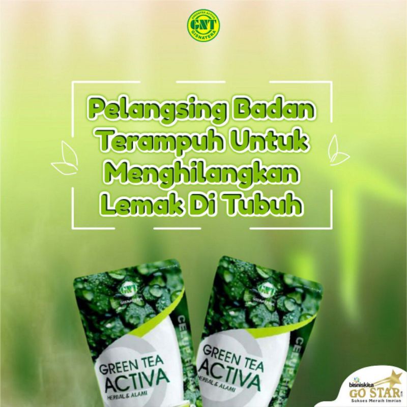 

Green Tea Activa Celup Teh Pelangsing sehat dan aman