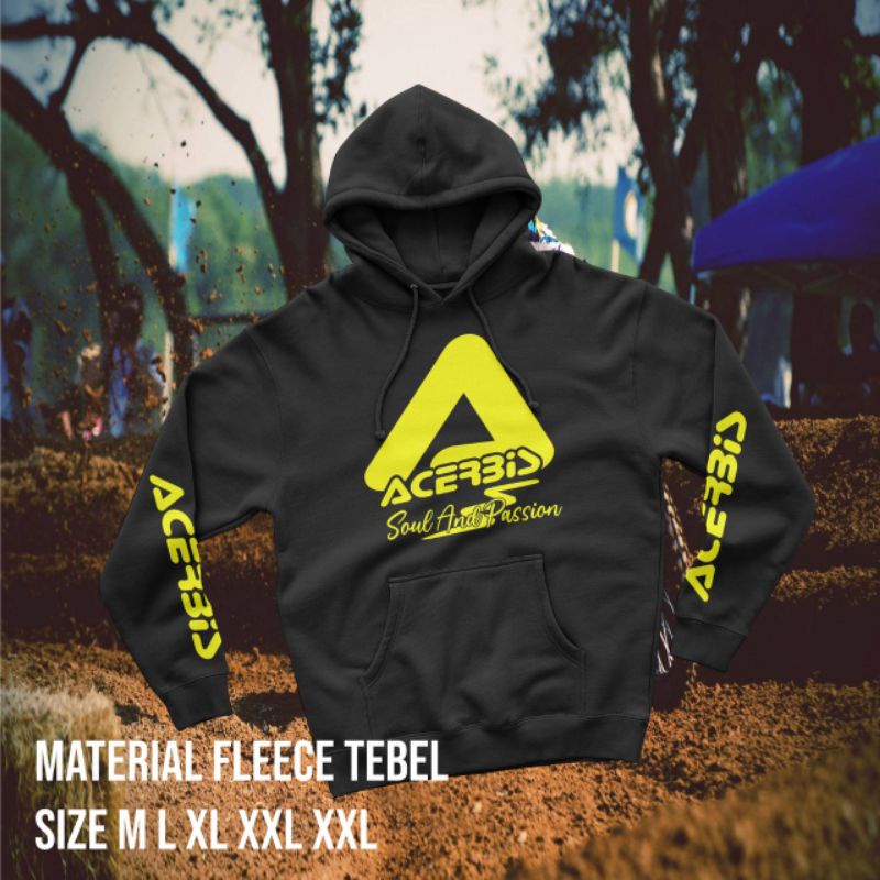 HOODIE JAKET RACING MOTOCROSS MX RACING YAMAHA ACERBIS HONDA KTM