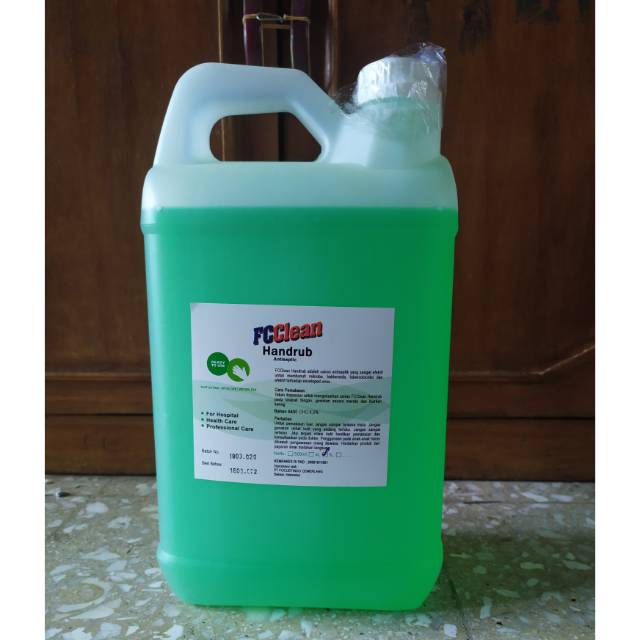 Fc Clean Hand Sanitizer Handrub 5 Liter Jerigen / Hand Sanitizer Fc Clean / Hand Sanitizer Jerigen /