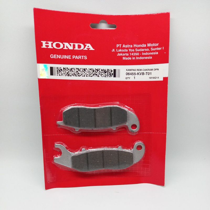 DISPAD DEPAN KAMPAS REM DEPAN VARIO LAMA CRF 150 KVB