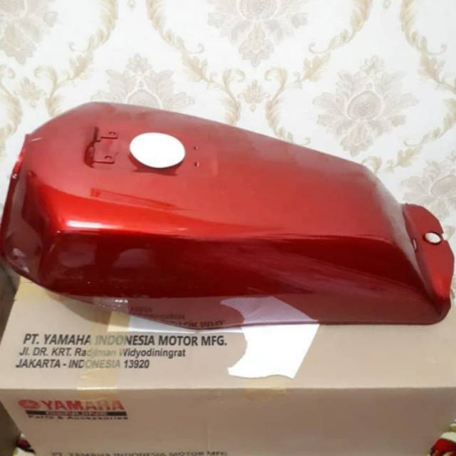 TANGKI BENSIN RX KING MERAH MARON TANGKI RX KING MERAH MARON ORI YMHA