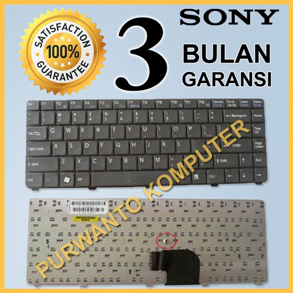 Keyboard Laptop SONY VAIO VGN-C VGN-C11C VGN-C12C VGN-C140F VGN-C140G VGN-C150P VGN-C190 VGN-C1S VGN