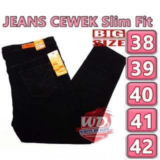 CELANA JEANS CEWEK 38 39 40 41 42 43 44 45 46 47 48 SLIMF