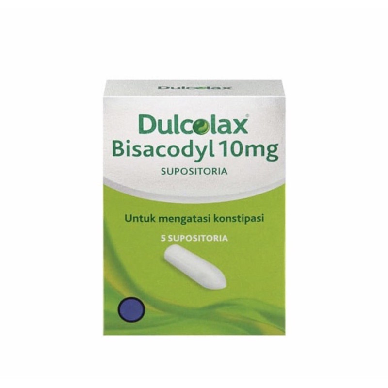 Dulcolax supositoria 10 mg per pcs ( obat susah buang air besar dewasa )