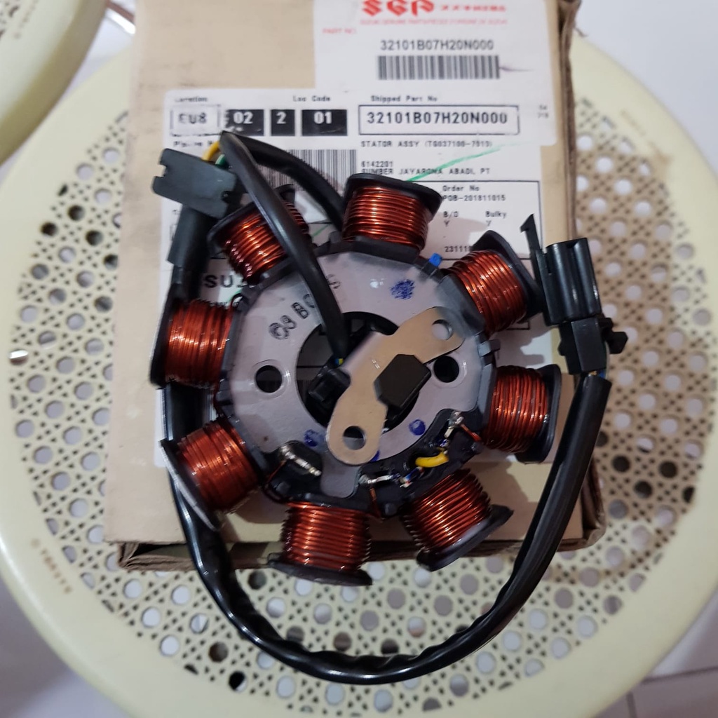 Stator Assy Spull Assy Stator Comp Suzuki Smash Titan 32101 07H20