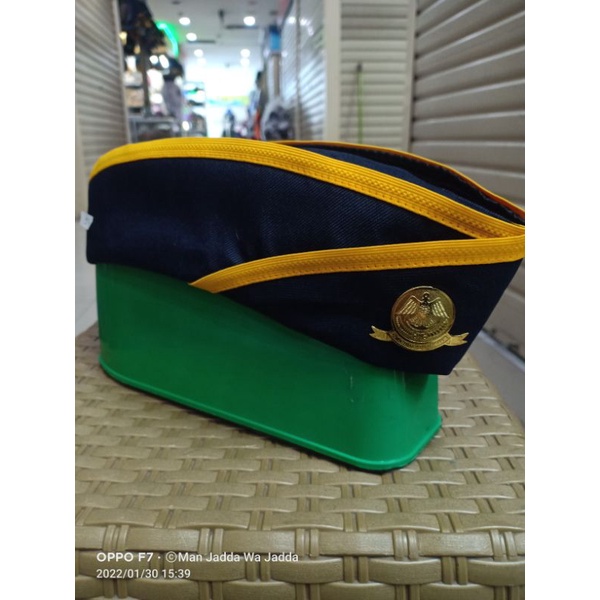 TOPI MUT CEWEK PERHUBUNGAN TOPI MUT CEWEK DISHUB PLUS PIN MUT.