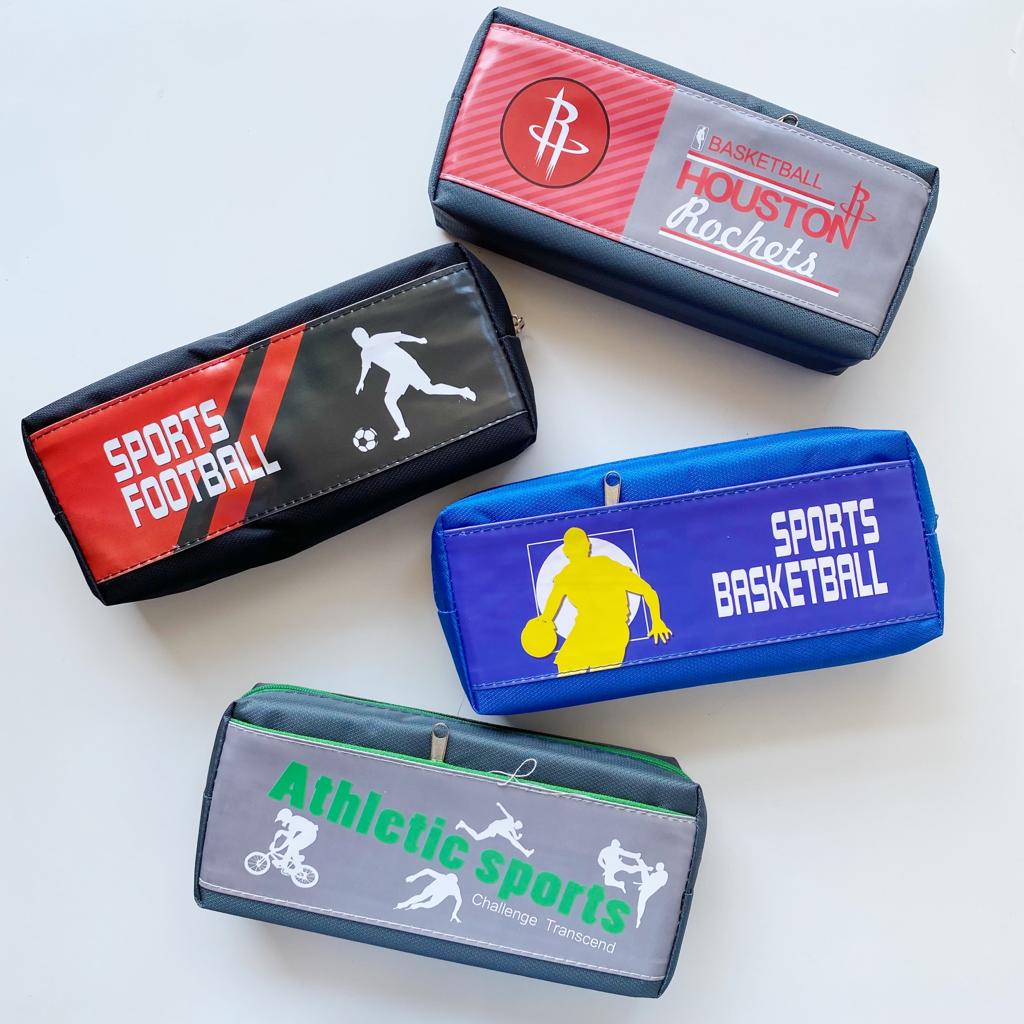 

SOS Kotak Pensil Sleting 82XX Motif Sport / Tempat Pensil / Pencil Case/Pencil Pouch/Dompet Pensil