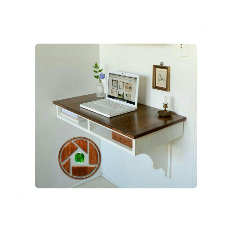 Meja Tempel Laci Minimalis