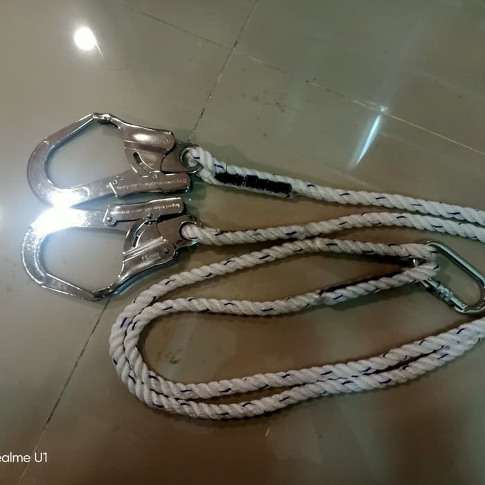 

SAFETY DOUBLE LANYARD NON ABSORBER HAIDAR /PROMO