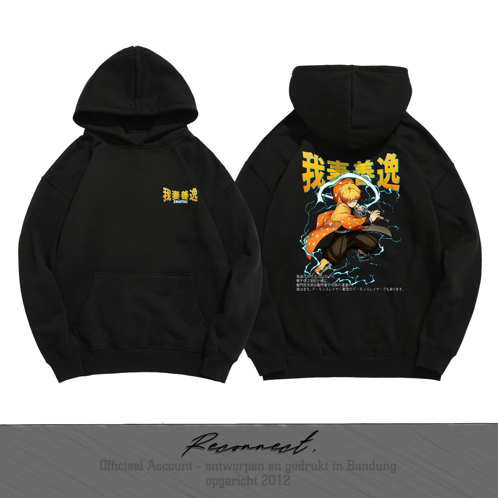 Reconnect Sweater Pullover Hoodie Zenitsu Agatsuma