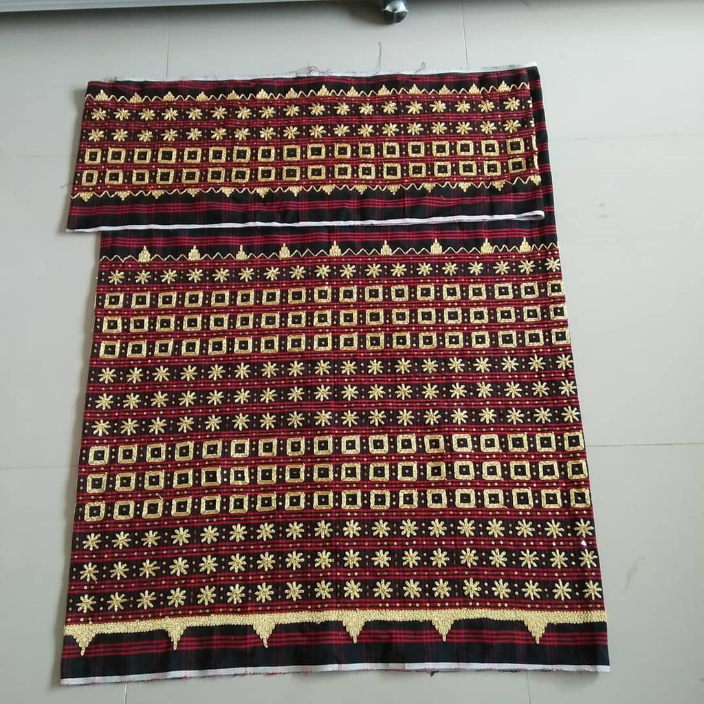 [BISA COD] Kain Tapis Kotak Bintang Mama