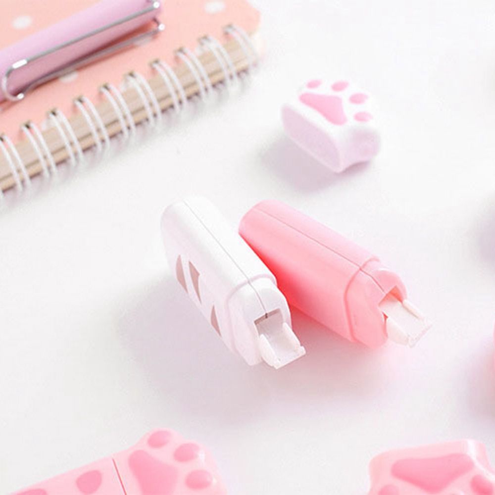 QUINTON 1 Piece Correction Cat Claw Supply Tape Office Cute Kawaii Lovely Diary Decorative School