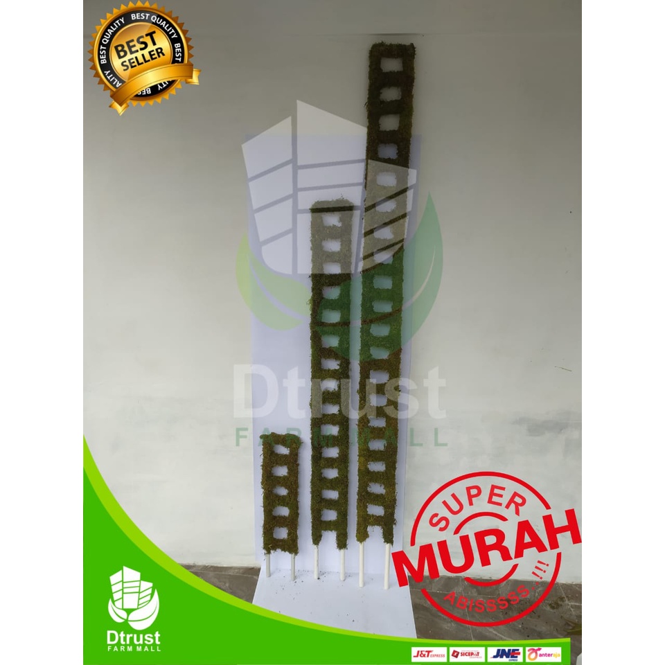 Turus Tangga Pipa 200 cm Lapis Moss Lumut Spagnum Tiang Penyangga Tanaman Harga Grosir TERMURAH