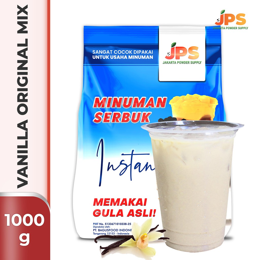 

Bubuk Minuman Vanilla Original Mix 1 Kg jps
